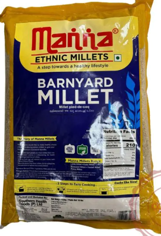 Manna Barnyard Millet 10 LBS